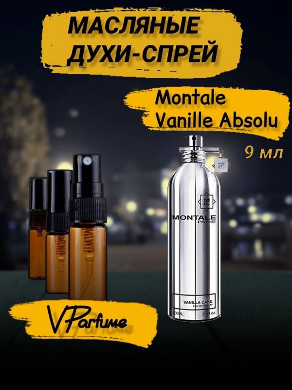 Montale Vanille Absolu perfume oil spray vanilla (9 ml)